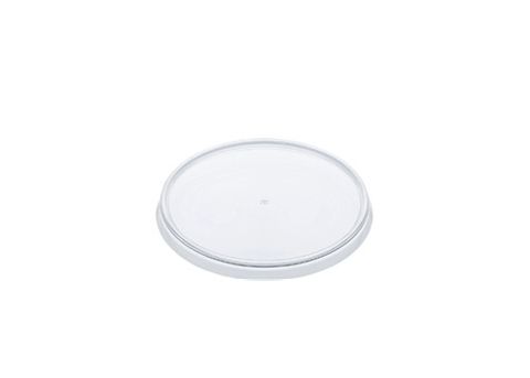 Small Locksafe&reg; Round Lid Clear 100 Per Slv