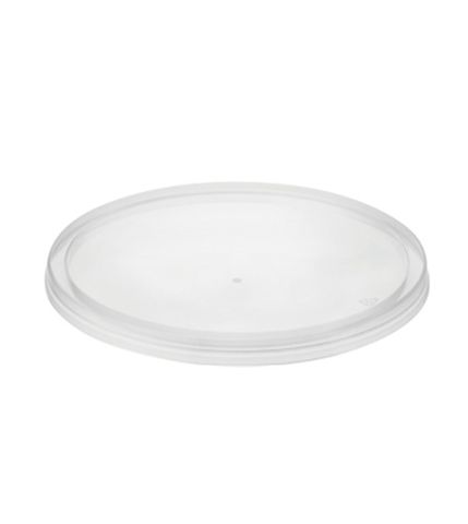 Microready Round Flat Takeaway Container Lids