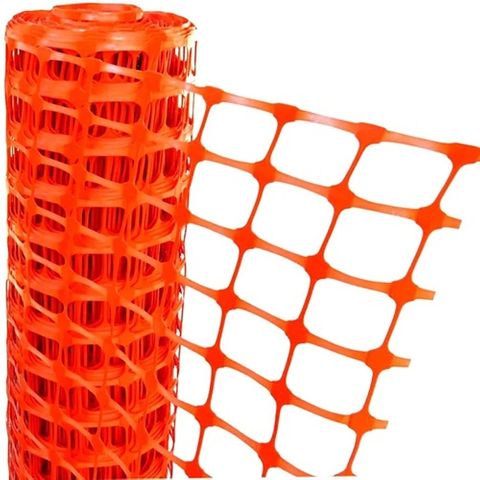50M Barrier Mesh Orange
