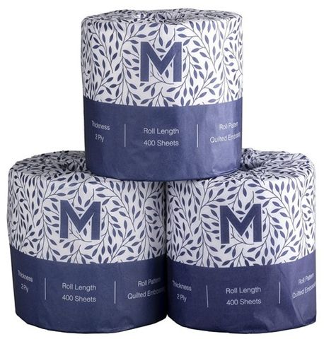 Luxury Wrapped Toilet Paper 2Ply Carton
