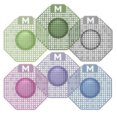 Scented Urinal Screen Ocean Mist