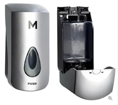 Wall Dispenser - Liquid Soap - Silver 1L