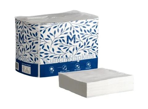 1/4 Fold Lunch Napkin 1Ply 500 Per Pack