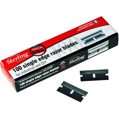 Peers Single Edge Razor Blades 100 Per Pkt