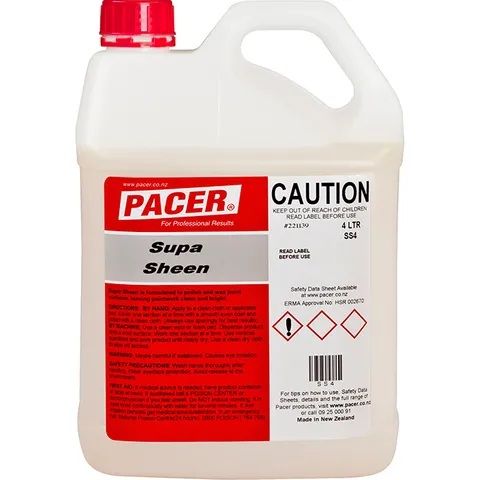 Pacer Supa Sheen 4 Ltr