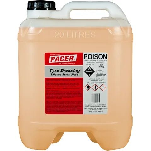Pacer Silicon Tyre Dressing  20 Ltr