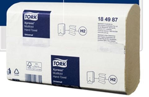 Tork Xpress Slimline Towels Pkt H2