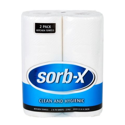 Sorb-X Kitchen Towel 2 Pack