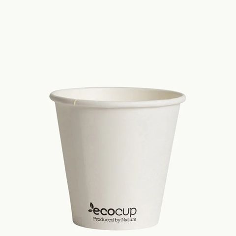 8oz White Coffee Ecocup 50 Per Slv