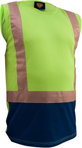 CAUTION D/N SINGLET YELLOW