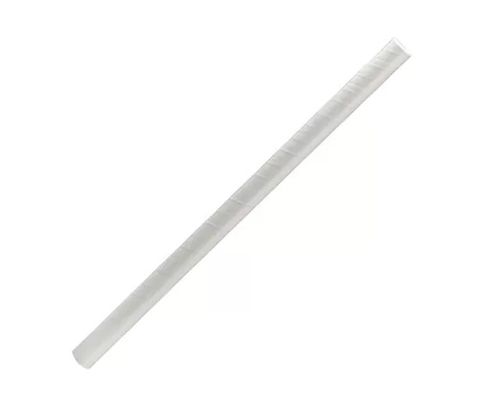 White Jumbo Straw 10mm 250 Per Slv