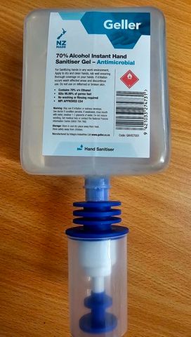 Geller 70% Alcohol Instant Hand Sanitiser Gel