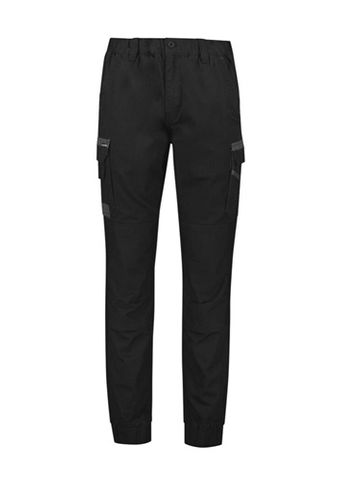 Mens Hertigage Cuffed Pants Black #