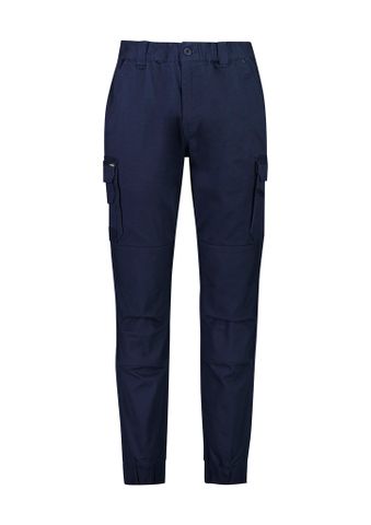 Mens Hertigage Cuffed Pants Navy #