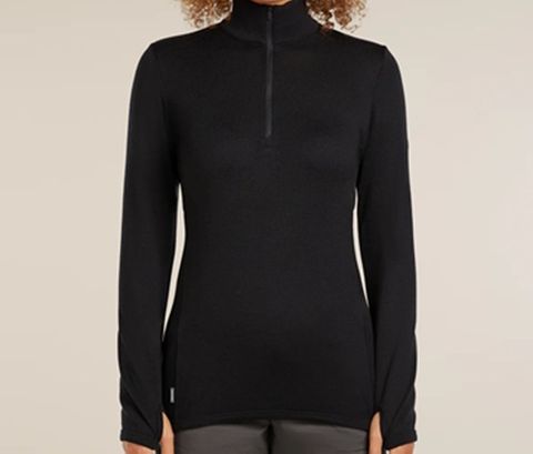 Womens Icebreaker Merino H/Zip Sweater