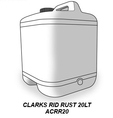 Clarks Rid Rust 20Lt