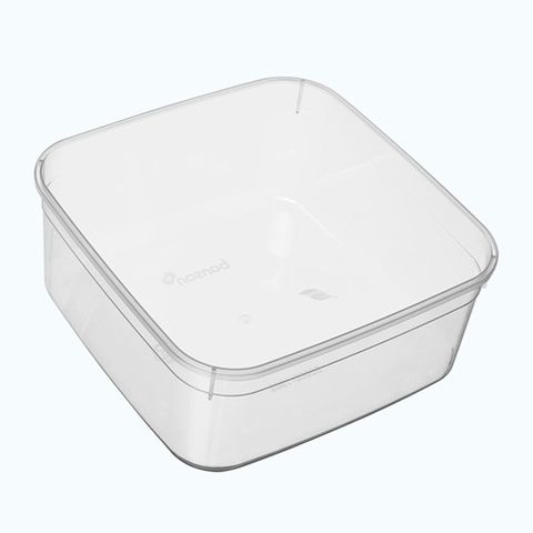 Bonware Square Pail Clear 2L 10 Per Slv