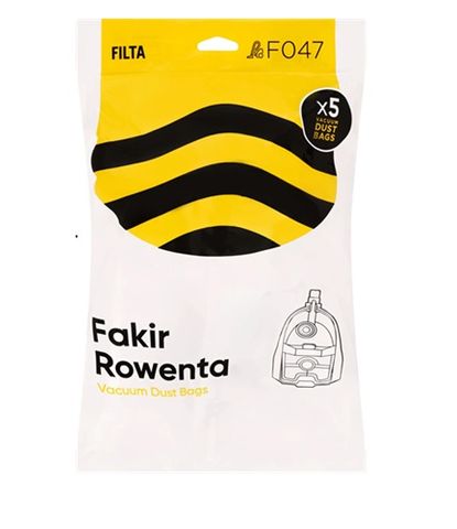 Filta Rowenta Paper Vacuum Bags 5 Per Pkt