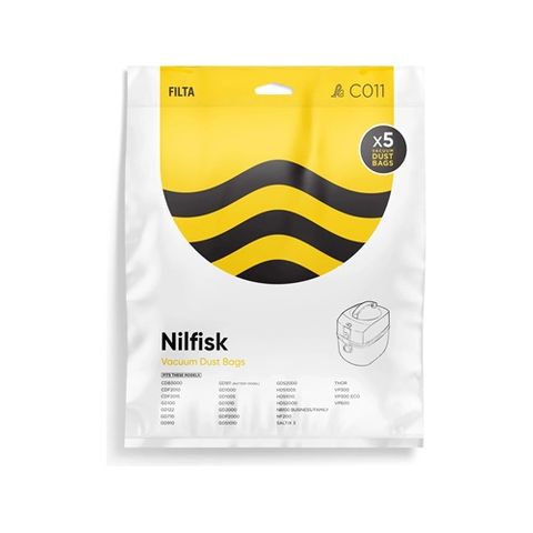 Filta Nilfisk GD, VP Series Vacuum Bags 5 Per Pkt
