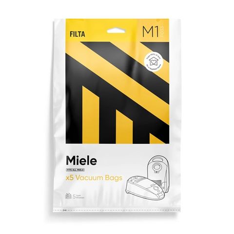 Filta M1-Miele SMS Vacuum Bags 5 Per Pkt