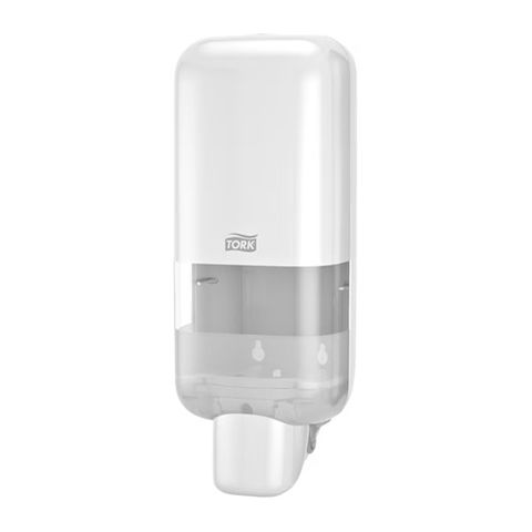 Tork Soap and Sanitiser Dispenser S4 White