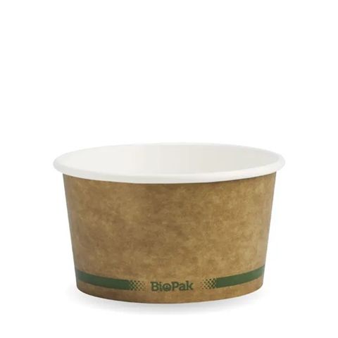 12oz Kraft Biobowl  25 Per Slv