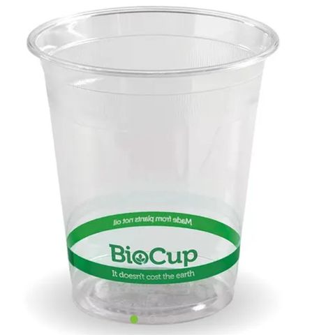 Clear Biocup 200ml 100 Per Slv