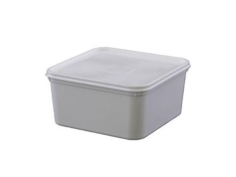 White Lid For Square Tub 2Lt