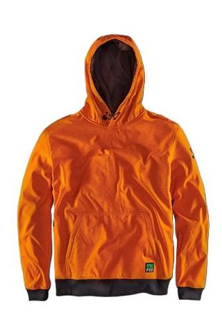 WF-1 FLEECE HOODIE ORANGE