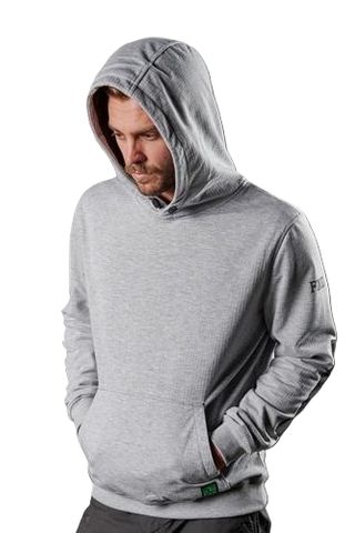 WF-1 FLEECE HOODIE GREY MARLE