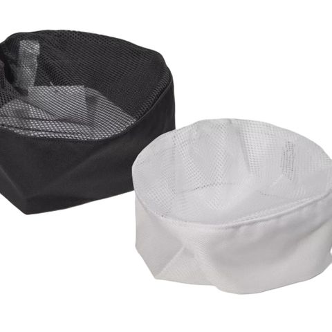 Vendella Serve Chef Hat Black Medium