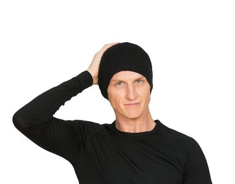Merino Double Layer Long Beanie