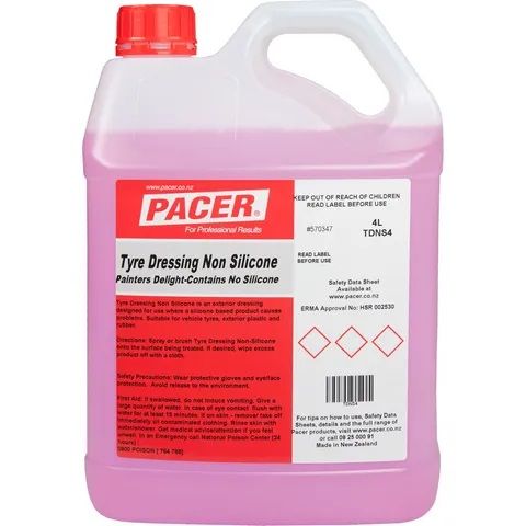 Pacer Tyre Dressing Non Silicon 20 Ltr