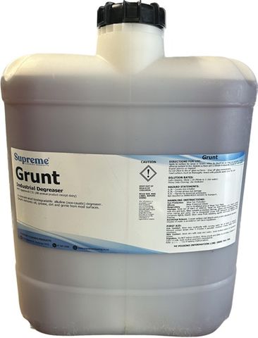 Industrial Grunt Engine Degreaser 20 Ltr