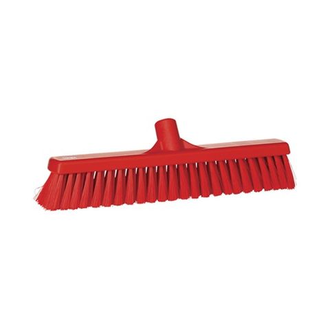 Red Floor Broom 435mm Medium