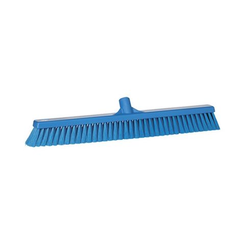 Floor Broom 600mm Medium Blue