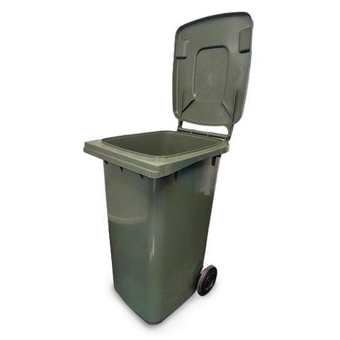 Wheelie Bin 120Lt Green & Lid
