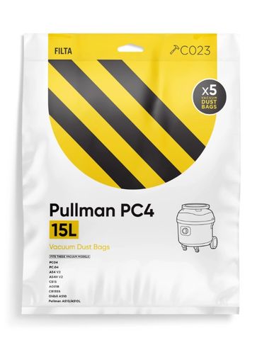 Filta Pullman Pc4.0 Vacuum Bags 5 Per Pkt
