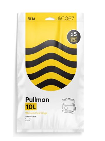 Filta Pullman 10L Vacuum Bags 5 Per Pkt