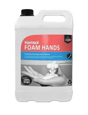 Foaming Hand Sanitiser 5L