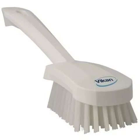 Hand Brush S/Handled Hard White