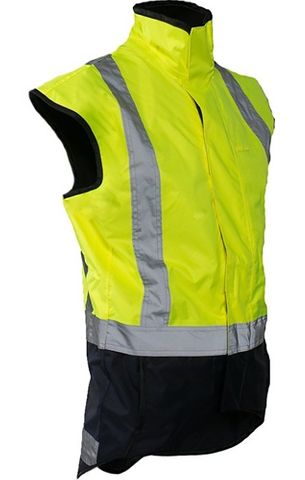 FLEECE VEST YELLOW