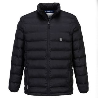Ultrasonic Heated Tunnel Jacket Black #M