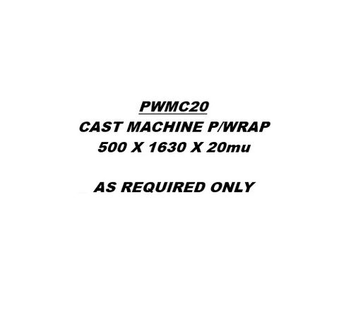 Cast Machine P/Wrap 500X1630X20Um