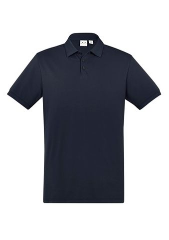 Fasbiz City SS Black Mens Polo