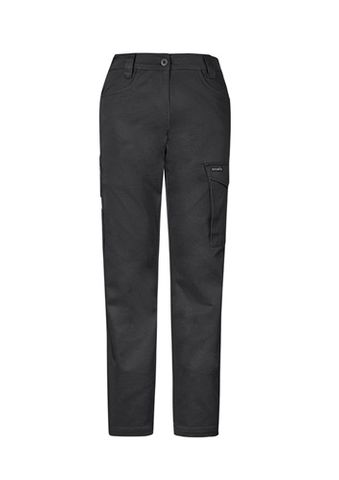 Syzmik Stretch Cargo Black Womens Pants 12