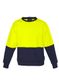 Syzmik Day Yellow/Navy Crew Sweatshirt
