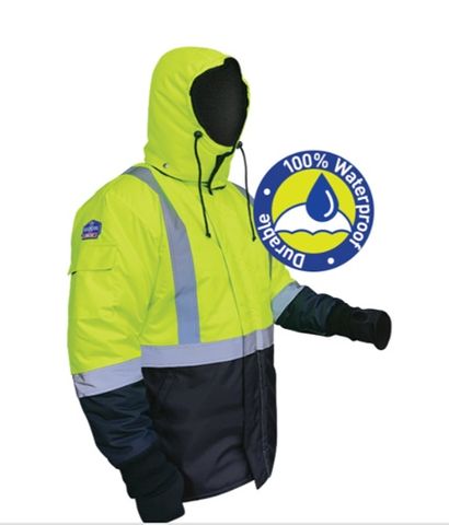 HI VIS ICEKING JACKET YELLOW