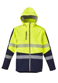 Syzmik Softshell Yellow/Navy Unisex Jacket L