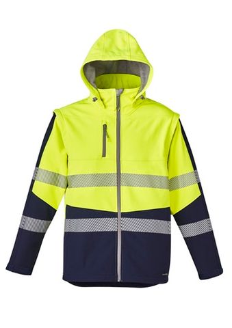 Syzmik Softshell Yellow/Navy Unisex Jacket